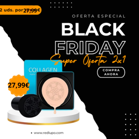 ¡OFERTA  BLACK FRIDAY 2x1! Base con colágeno ForeverGlow™