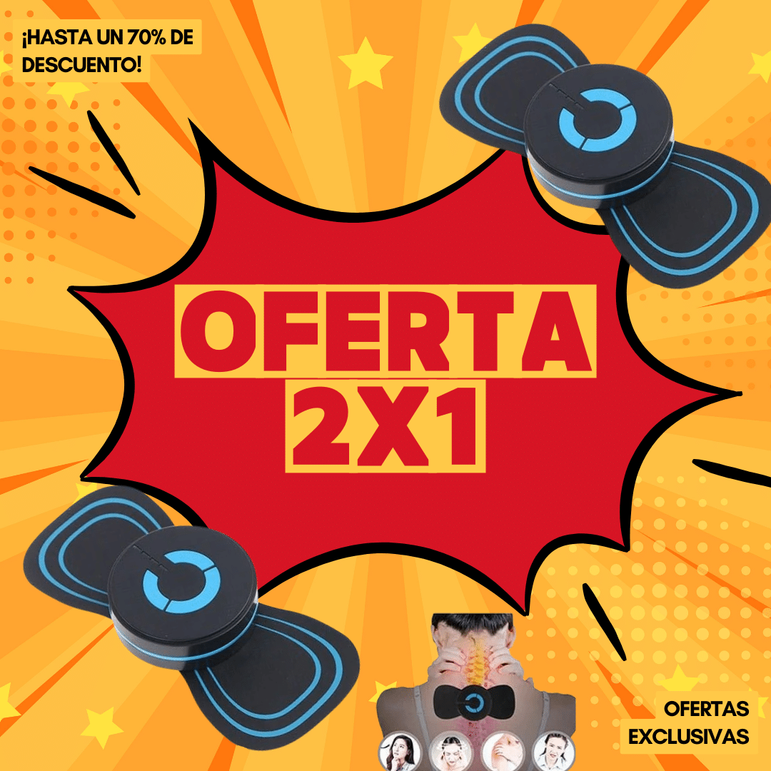 OFERTA 2X1 MASAJEADOR PORTATIL 5 EN 1.