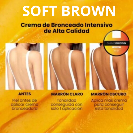 🔥OFERTA VERANO 2x1🔥Crema de Bronceado Intensivo de Alta Calidad - SOFT BROWN™